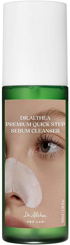 Dr Althea Premium Quick Step Sebum Cleanser front view bottle packaging