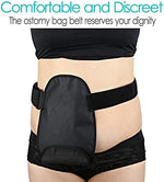 SinaiSea ostomy belt demonstrating odour masking and noise reduction features.