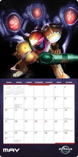 Metroid 2026 Wall Calendar - Image 5