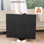 Seniors using the ergonomic WELGEE tilting puzzle board to reduce back strain