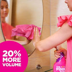 The Pink Stuff rose vinegar window spray for removing fingerprints
