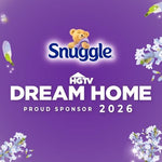 Snuggle five in one benefits fabric softener sheets packaging details