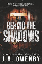 Behind the Shadows dark romance paperback book