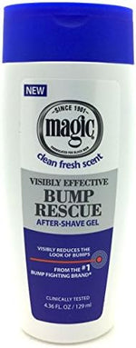 Magic Shave Bump Rescue Gel 4.36 Ounce bottle authentic USA import