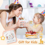 Premium packaging of the AUVCAS imported soft photo book ideal for newborn baby showers.