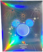 Open view of the 7STAR 200 photo capacity scrapbook showing the clear transparent protective pockets designed for 4 by 6 inch pictures.