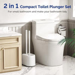 Hamitor toilet cleaning kit displayed in a modern bathroom setting.