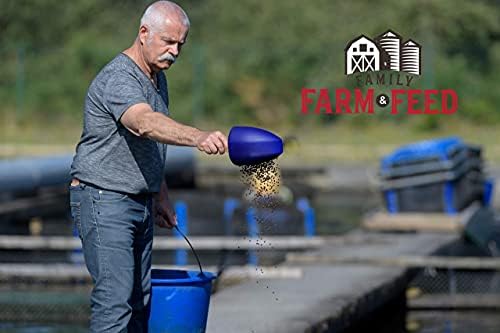 Nutrient rich floating pellets for freshwater pond fish all life stages
