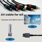 Authentic imported gaming console replacement cord designed for premium signal transfer.