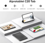 Aiprotablet Android 15 tablet 10.1 inch display screen details