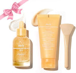 Abib Dark Spot Care Day and Overnight Set front view showcasing serum and mask packaging for hyperpigmentation treatment.