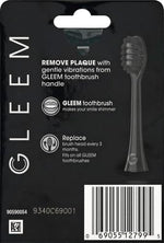 Two count packaging of authentic USA sourced sonic toothbrush replacement heads