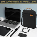 ICIMBI tablet sleeve worn as crossbody bag