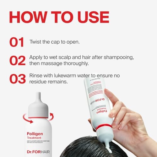 Dr.FORHAIR thickening scalp conditioning mask for hair loss relief