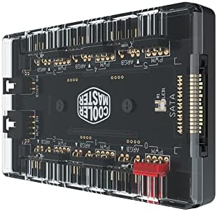 Cooler Master hub packaging and included components