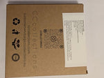 Full view of the CCcollections Set E professional wooden reflexology tool kit packed in its box