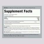 Piping Rock French maritime pine bark extract supplement bottle showing dietary facts label