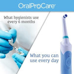 ROTADENT PROCARE disease fighting home care instrument demonstrating the soft MicroAccess filaments structure.