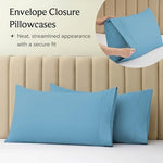 LuxClub twin sheet set contents flat sheet and pillowcases