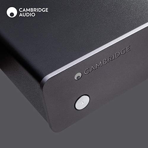 Imported Cambridge Audio Solo phono amplifier in a modern living room setting