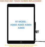 ARSSLY touch screen digitizer replacement kit showcasing included repair tools and adhesive tape