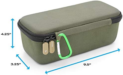 Casematix portable protective carrier interior showing padded divider and mesh pocket