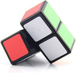BestCube 2x2x1 black base cubing toy scrambled into irregular shapes