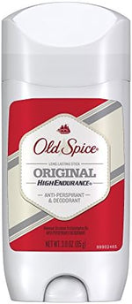 Old Spice invisible solid deodorant stick packaging for men sweat control