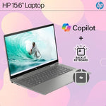 HP Envy x360 side view highlighting the ultra slim design and dual Thunderbolt 4 ports.