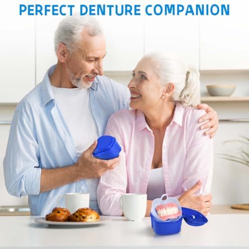 KISEER retainer cleaning box with handle and drainage basket features.