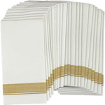 Side profile view showing thickness of Blue Sky paper napkin