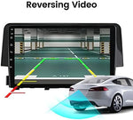 Side profile of Biorunn Android car stereo display unit
