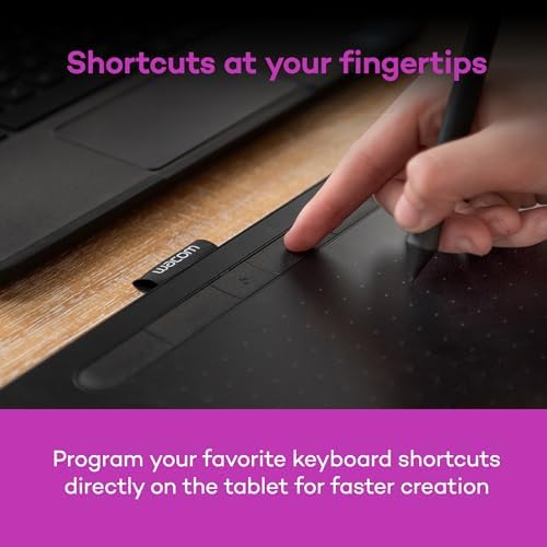 Authentic USA imported Wacom Intuos pen tablet in retail box packaging