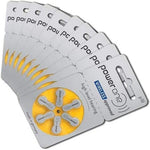 Power One P10 Hearing Aid Battery, 60 Pieces (Multi Color) - Image 5