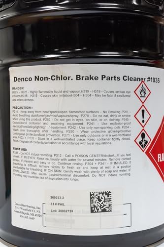 Detailed view of Denco 1935 automotive parts cleaner bucket