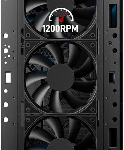 Darkrock three pin motherboard interface connector on a black flat flexible fan cable
