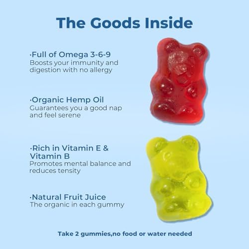 Snedark high potency vegan hemp gummies nutrition facts