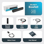 Majority Bowfell sound bar sleek black design