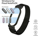 Adjustable woven nylon strap attached to a protective smart recorder case