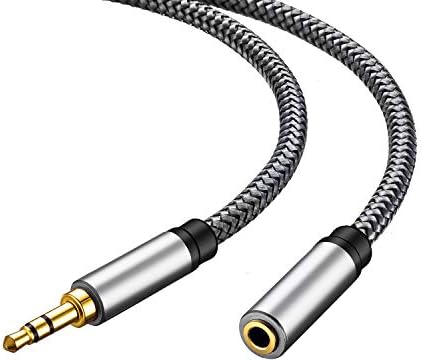 Tan QY 3.5mm male to female connector detail