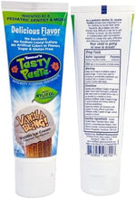 Tanner's Tasty Paste Ooh La La Orange creamsicle flavor children's toothpaste.
