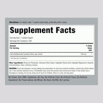 Piping Rock Citrus Bioflavonoids 750 mg supplement facts and ingredients label