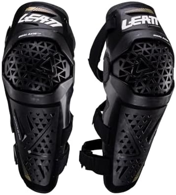 Anatomically correct gear driven pivoting system on Leatt knee guard