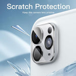 Comparison of iPad camera with and without JETech lens protector