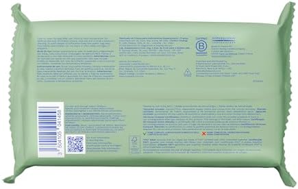 Mustela fragrance free compostable baby wipes sixty count pack
