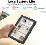 Vyrolinia 7 inch tablet display showing app interface