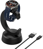 Durable black plastic watch stand accessory suitable for office desk use