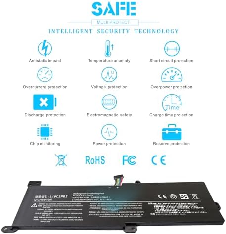 Bovekeey premium electronics replacement battery showing rear mounting screw holes for secure device installation.