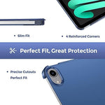 ProCase navy blue protective case closed view with magnetic latch