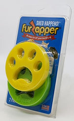 FURZAPPER yellow and green pet fur catcher discs for laundry cleaning